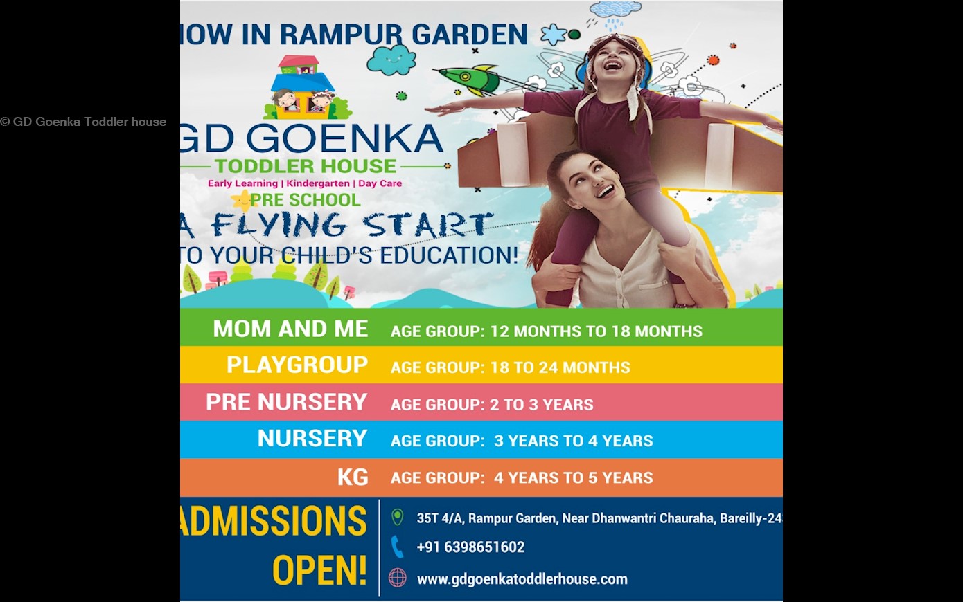 GD Goenka Toddler house in Rampur Garden, Bareilly243001 Sulekha