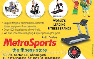Metro Sports Fitness Mall In Sector 7 Chandigarh 160019 Sulekha Chandigarh
