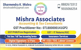 Mishra Associates In Rohini Delhi Sulekha Delhi