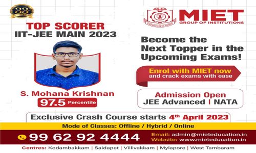 Madras Institutions Engineering Technology in Kodambakkam, Chennai - 600024