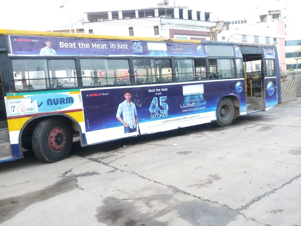 Advertising Agency On APSRTC Buses in Srinivasa Nagar Bank Colony