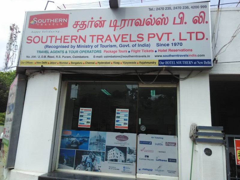 Southern Travels Pvt. Ltd. in R.S. Puram, Coimbatore641002 Sulekha