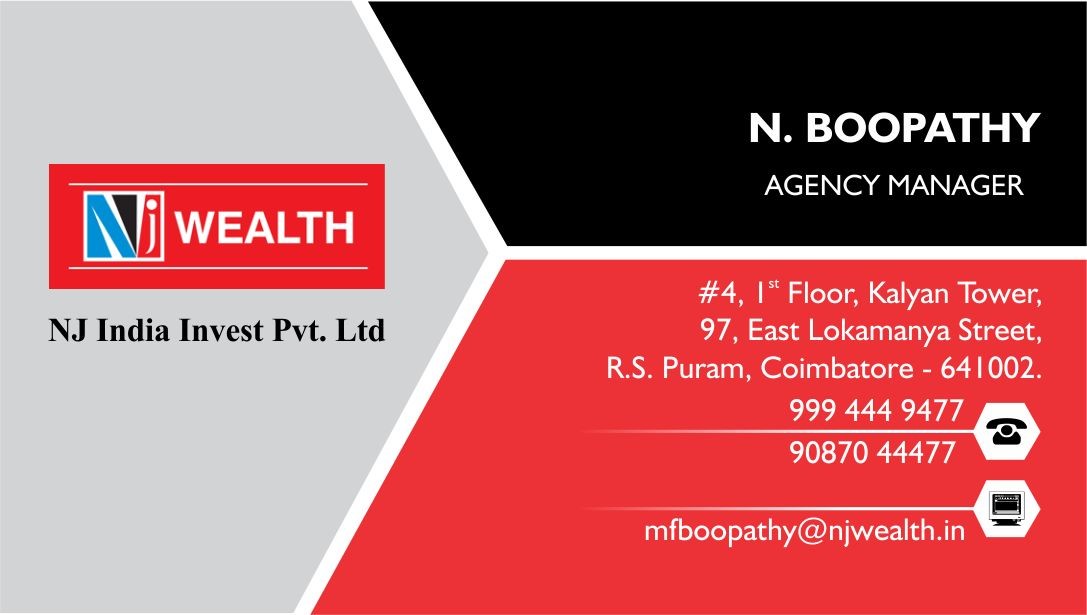 Agency Manager, NJ India Invest Pvt Ltd., in R.S. Puram, Coimbatore