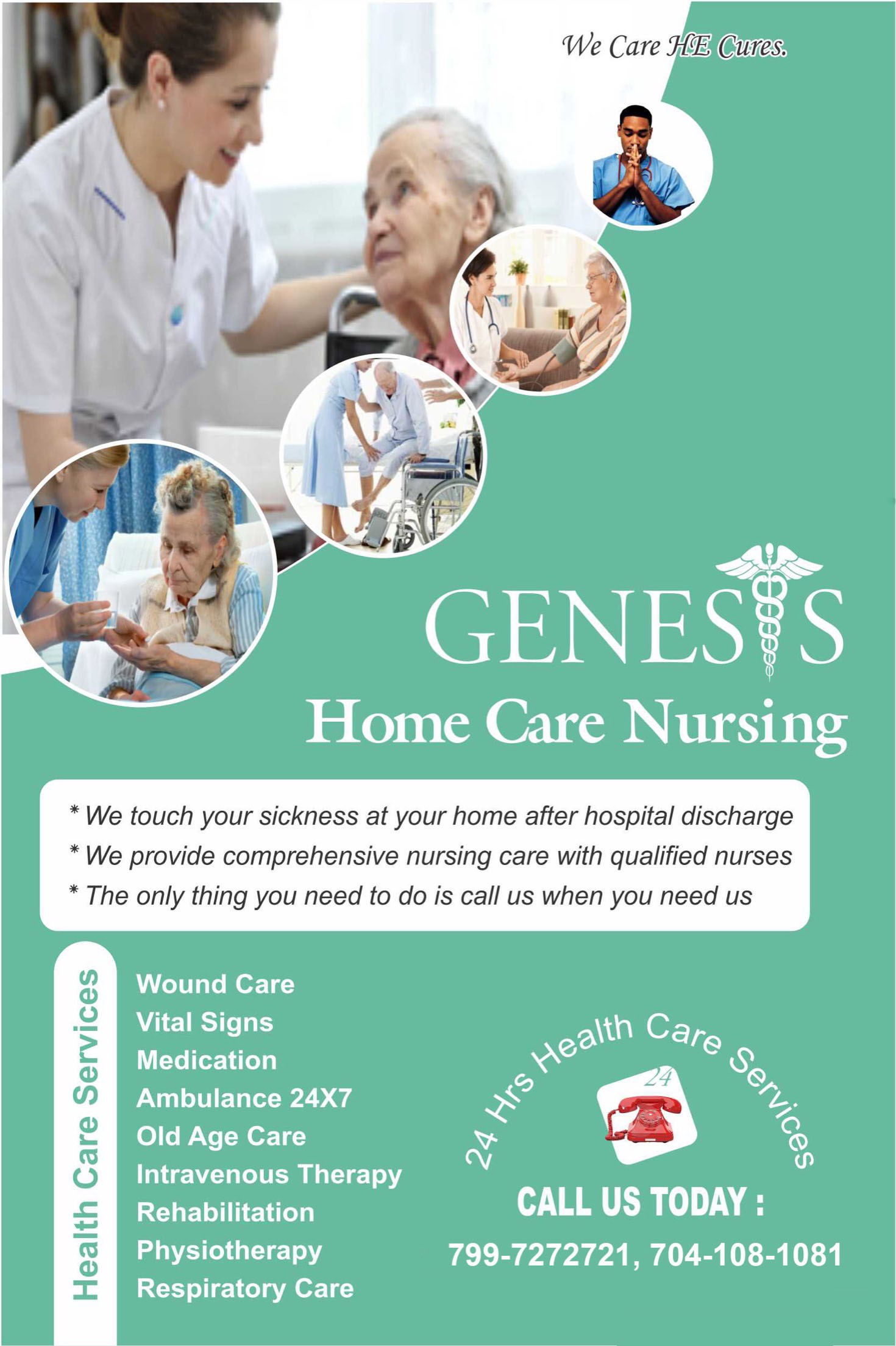 Genesis Home Care Nursing in Arilova, Visakhapatnam530040 Sulekha