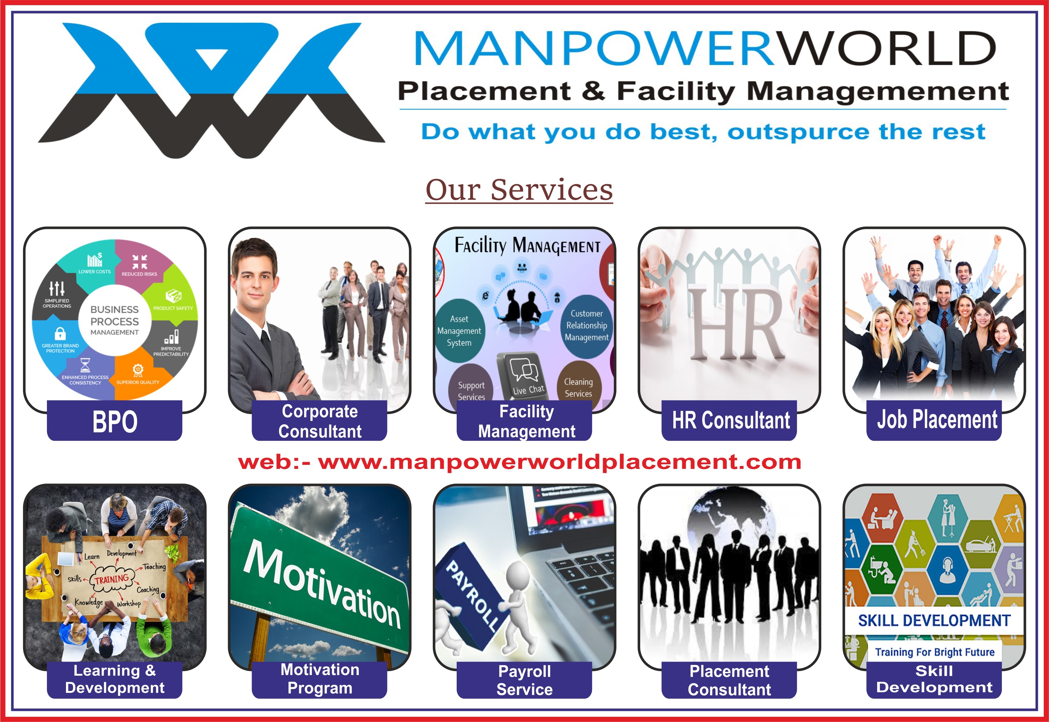 Manpowerworld placement consultancy in Vapi Industrial Estate, Vapi