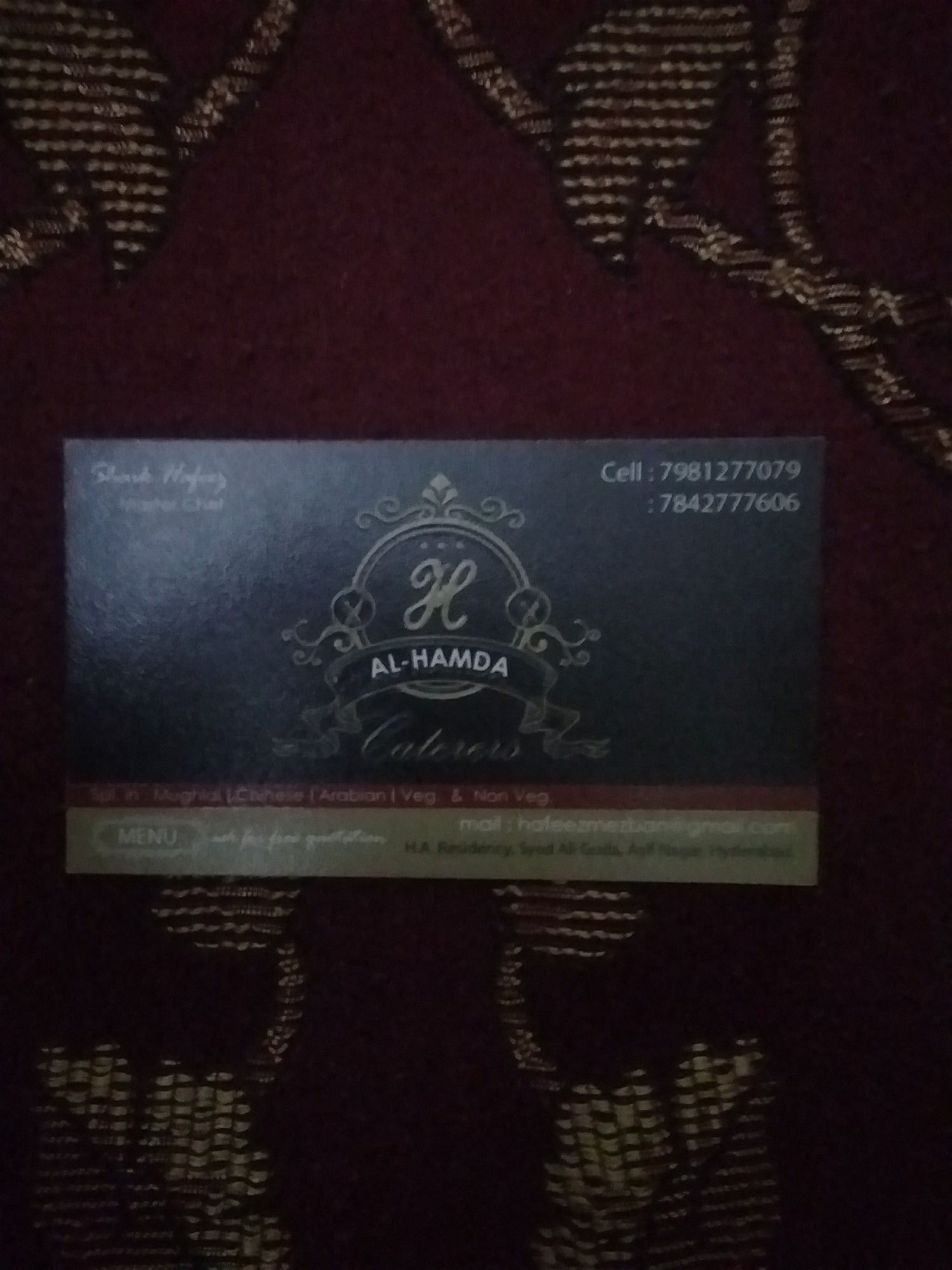 Catering in Hyderabad - AL- Hamda Caterers