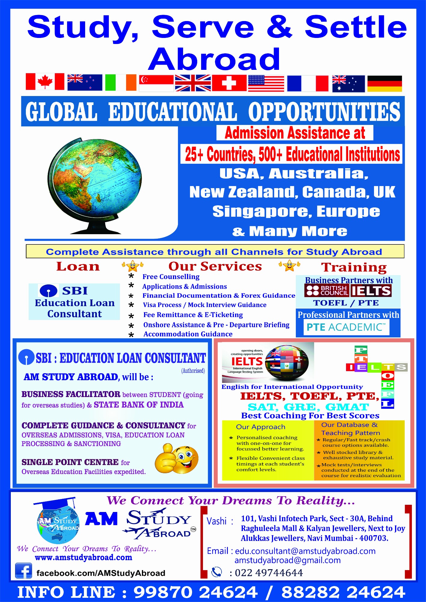 Am Study Abroad In Vashi Mumbai 400703 Sulekha Mumbai - 