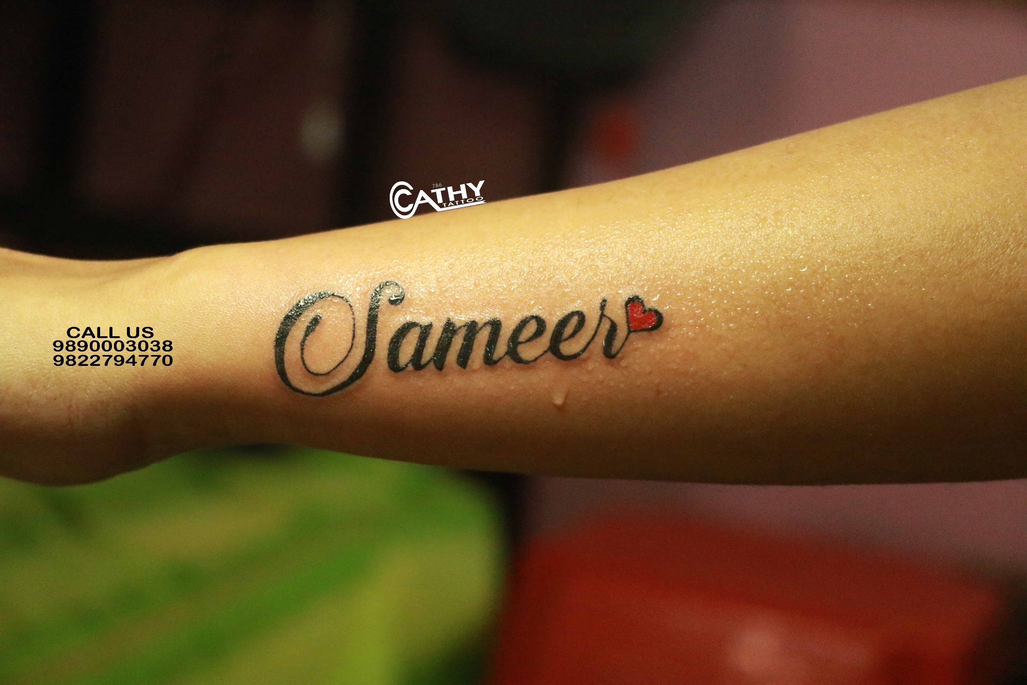 Discover more than 78 samir name tattoo designs latest - esthdonghoadian