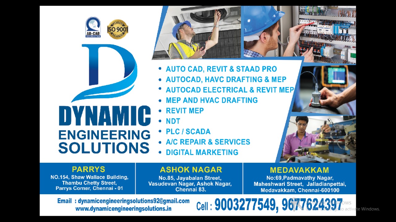 Dynamic Engineering Solutions in Parrys, Chennai600001 Sulekha Chennai