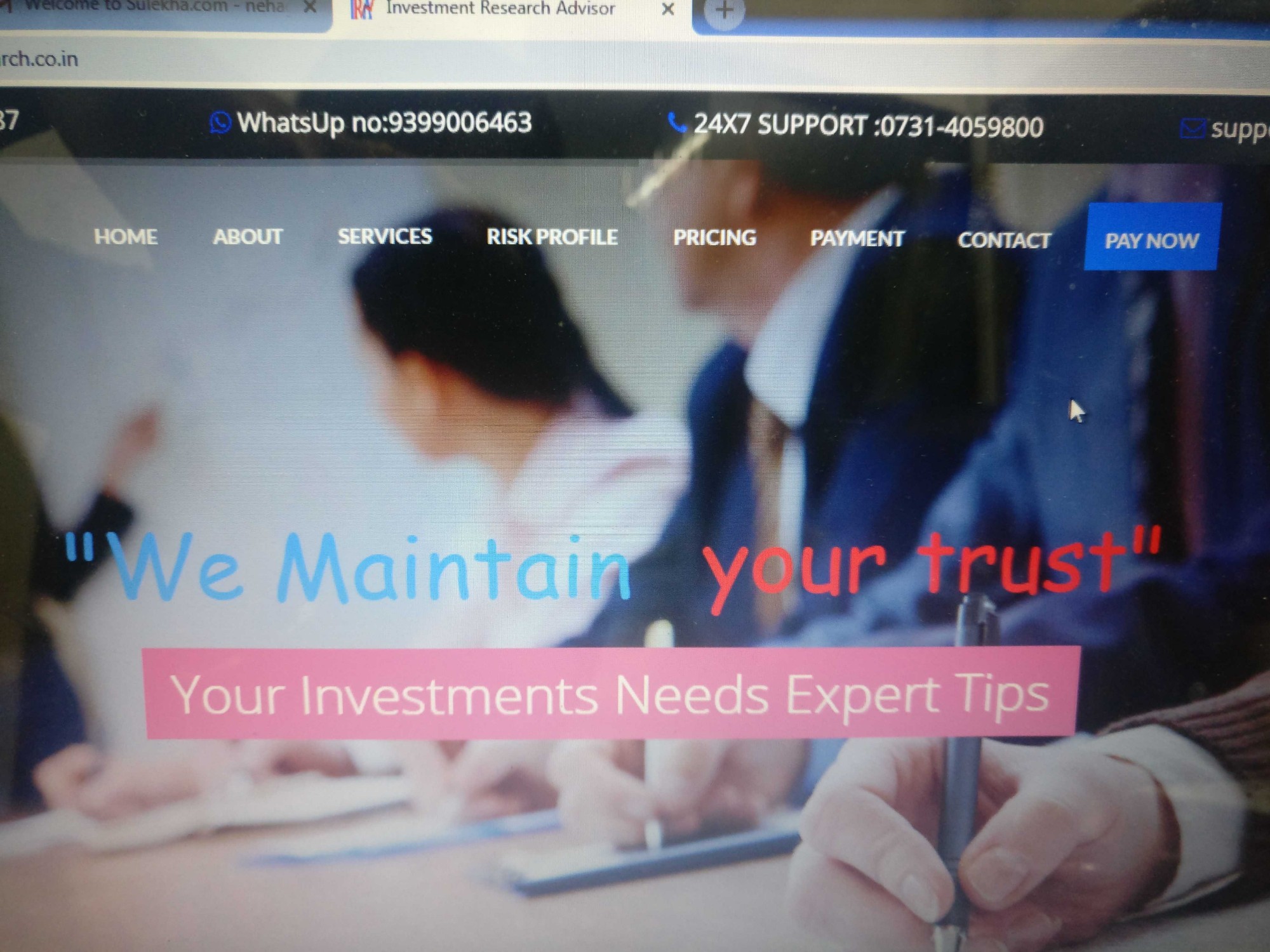 Investment Research Advisor in Palasia, Indore452001 Sulekha Indore