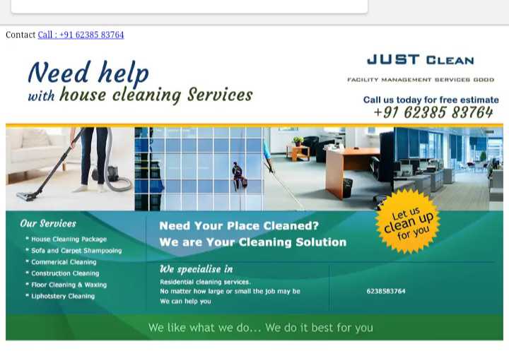 Just Clean in Vattiyoorkavu, Trivandrum695013 Sulekha Trivandrum