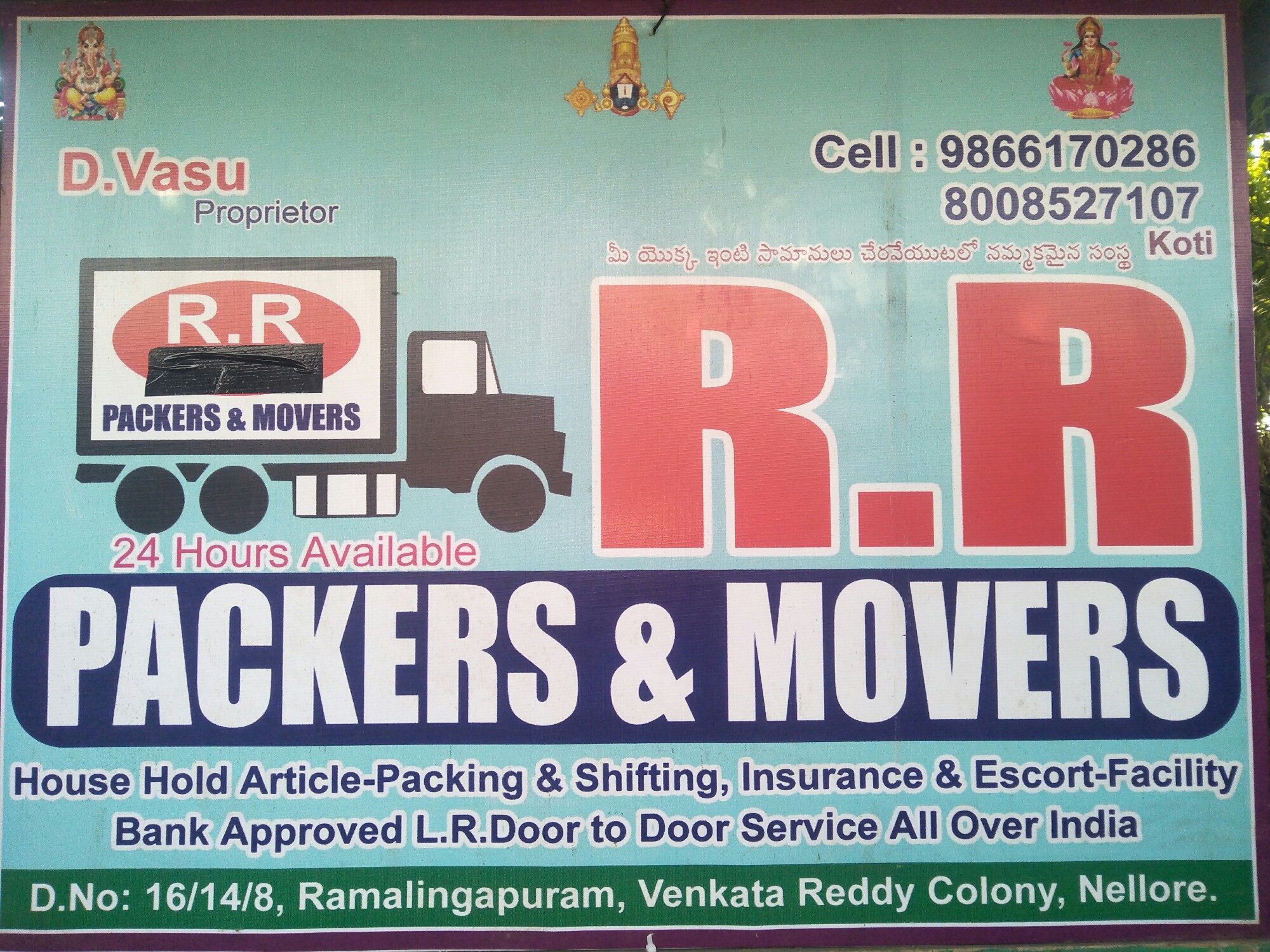 Moving Service - R.R. Packers & Movers