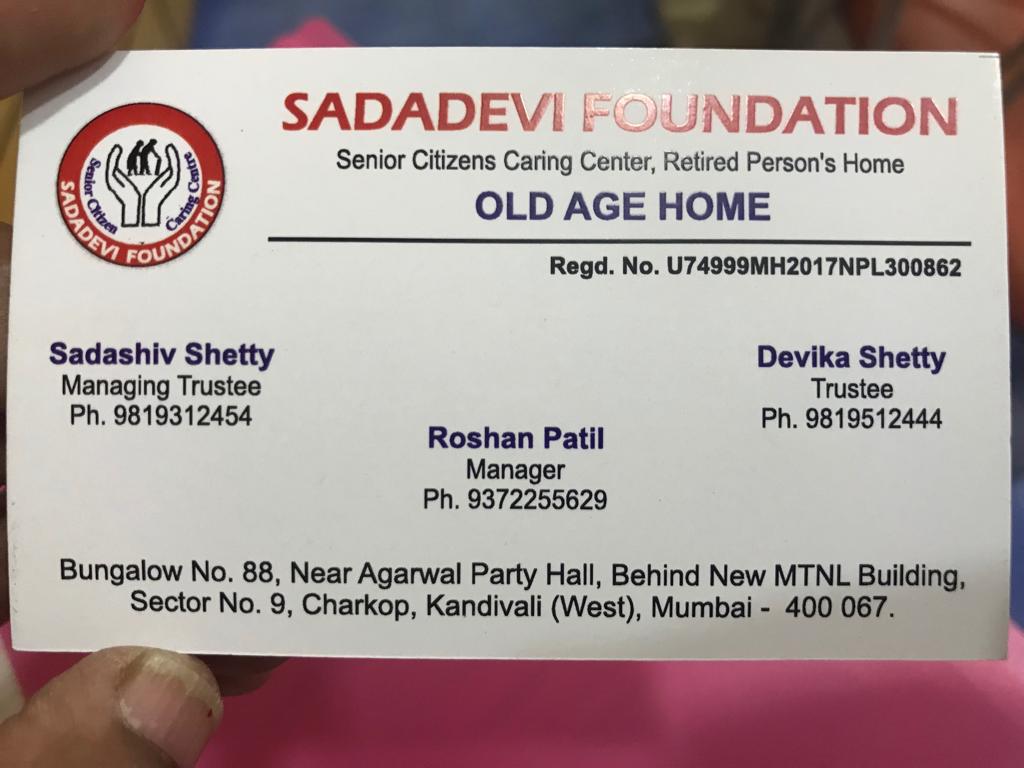 Sadadevi Foundation In Kandivali West Mumbai Sulekha Mumbai