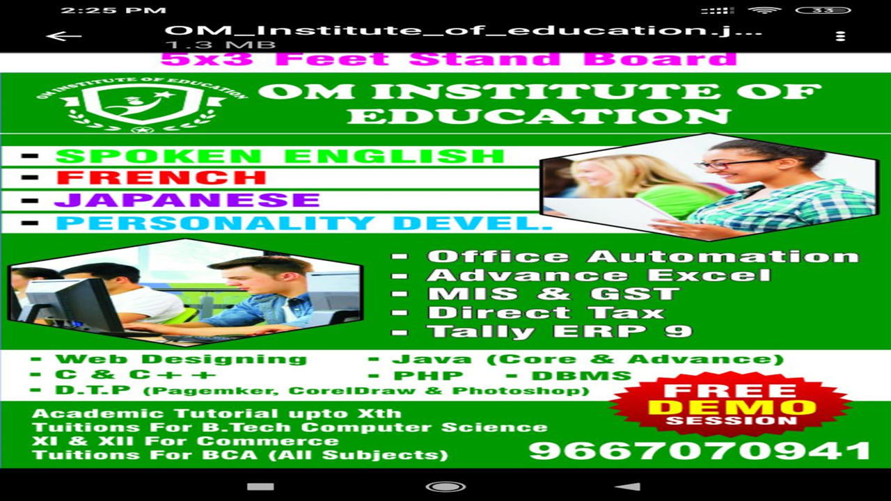 Om Institute Of Education Nit 5 Faridabad