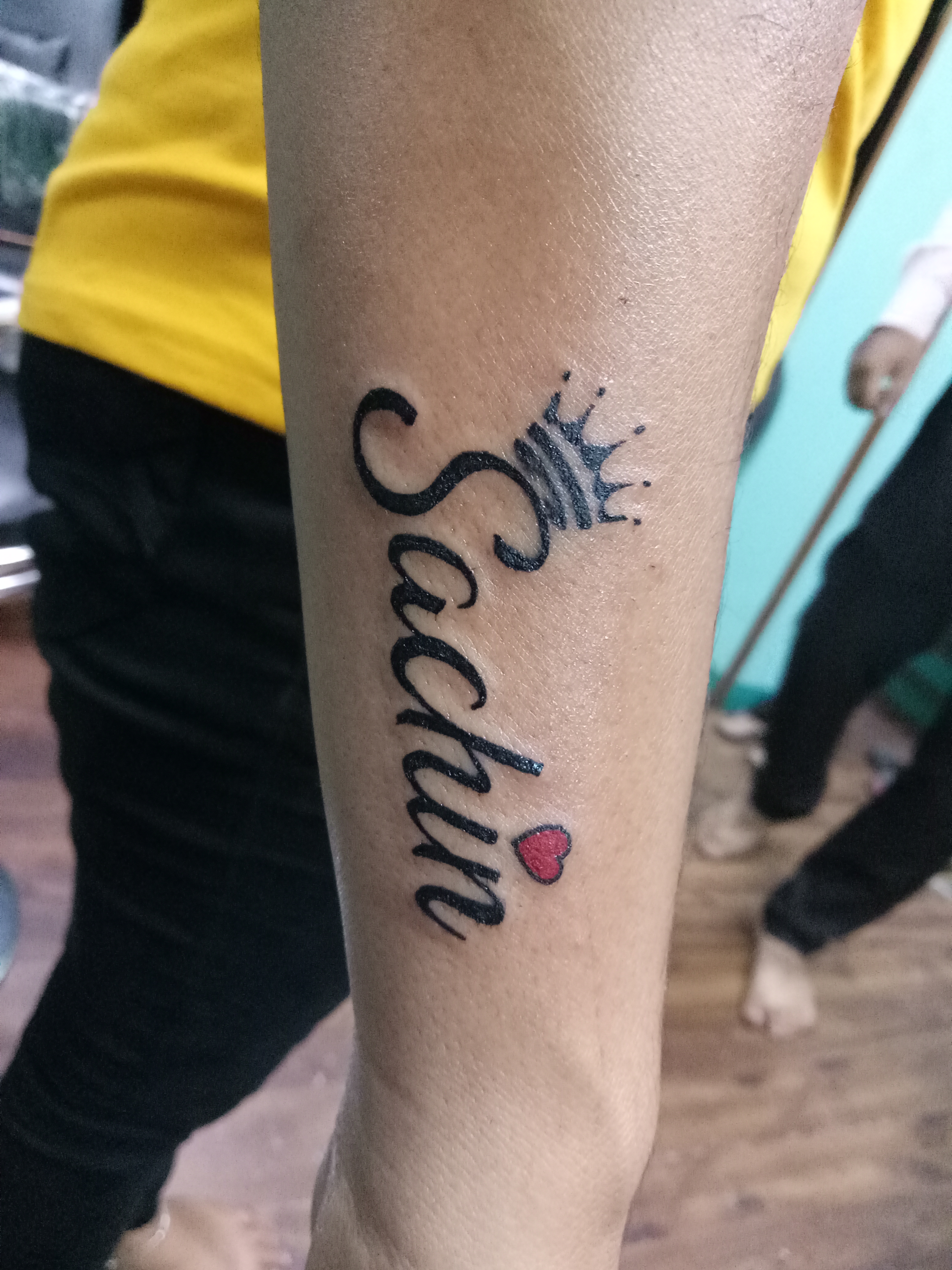 Details 73+ about sachin name tattoo latest .vn