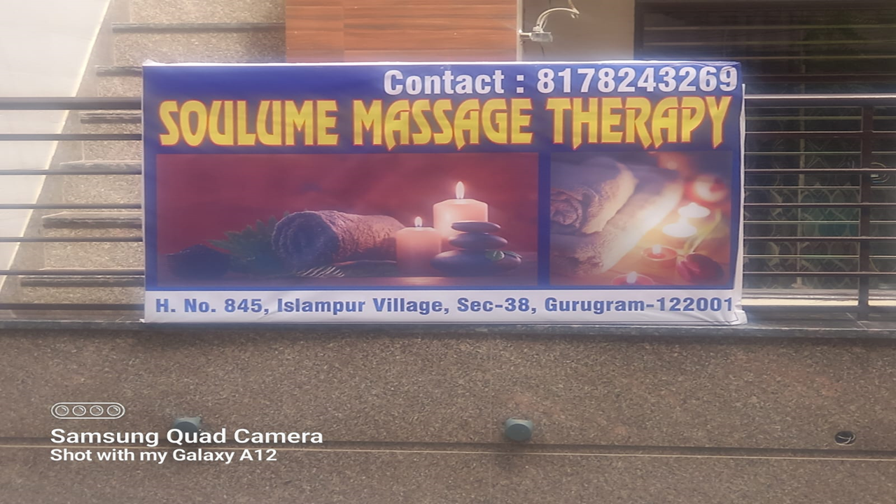 Soulume massage therapy Sector 38 Gurugram Soulume massage therapy Sector 38 Gurugram