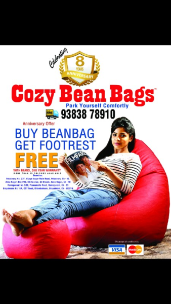 Ramapuram branch Cozybeanbags beanbagfurniture  By Cozy Bean Bags   Facebook