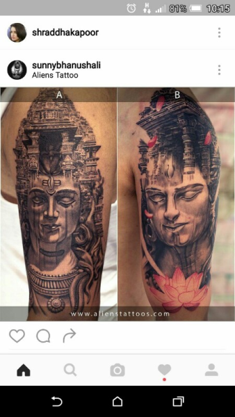 Share 88+ about shiv tilak tattoo latest .vn