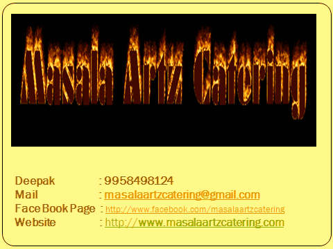 Caterers in Delhi - Masala Artz Catering
