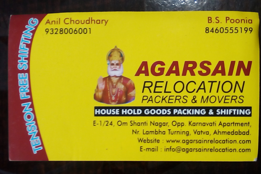 Relocation Service - Agarsain Relocation