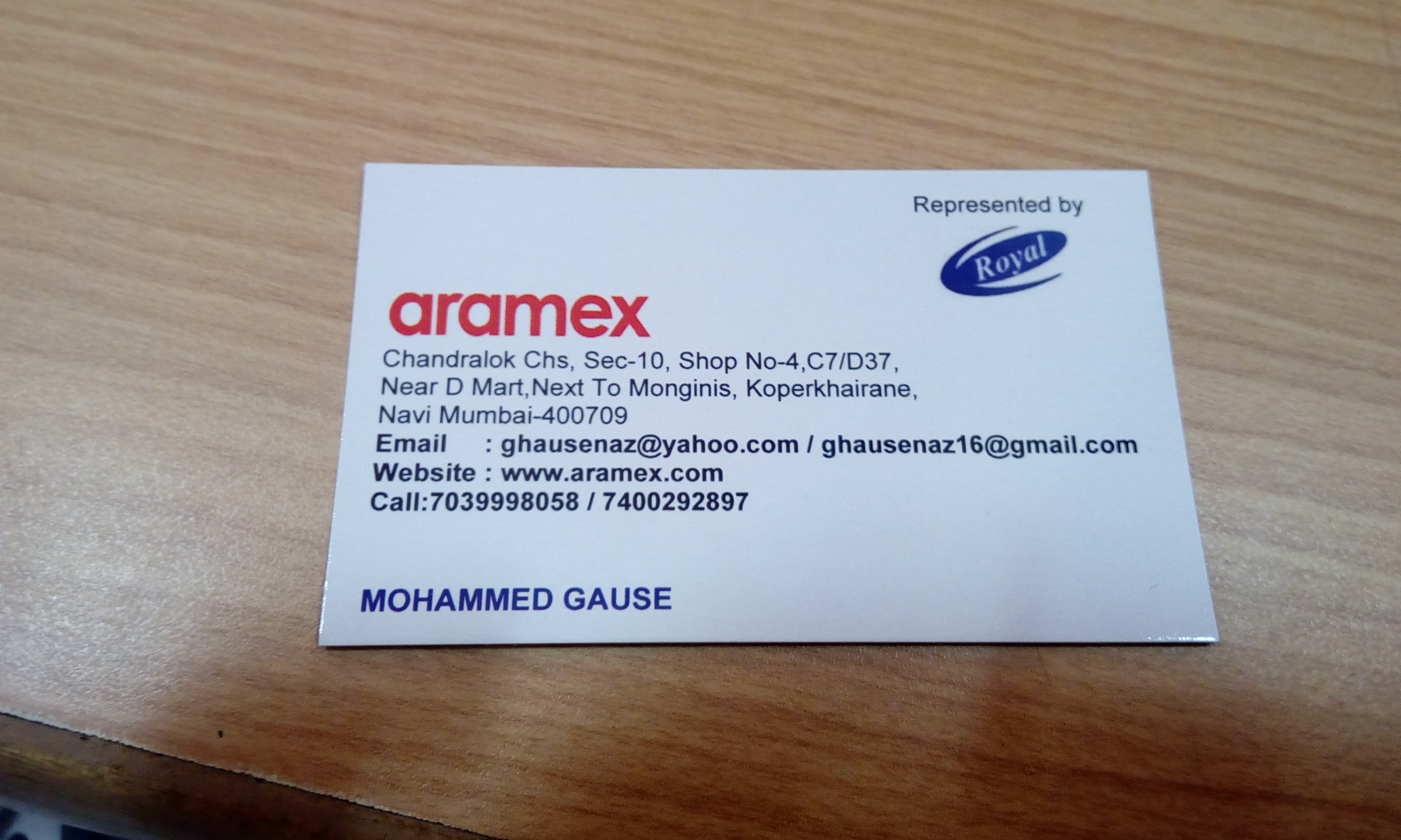 Aramex In Kopar Khairane Mumbai 400709 Sulekha Mumbai