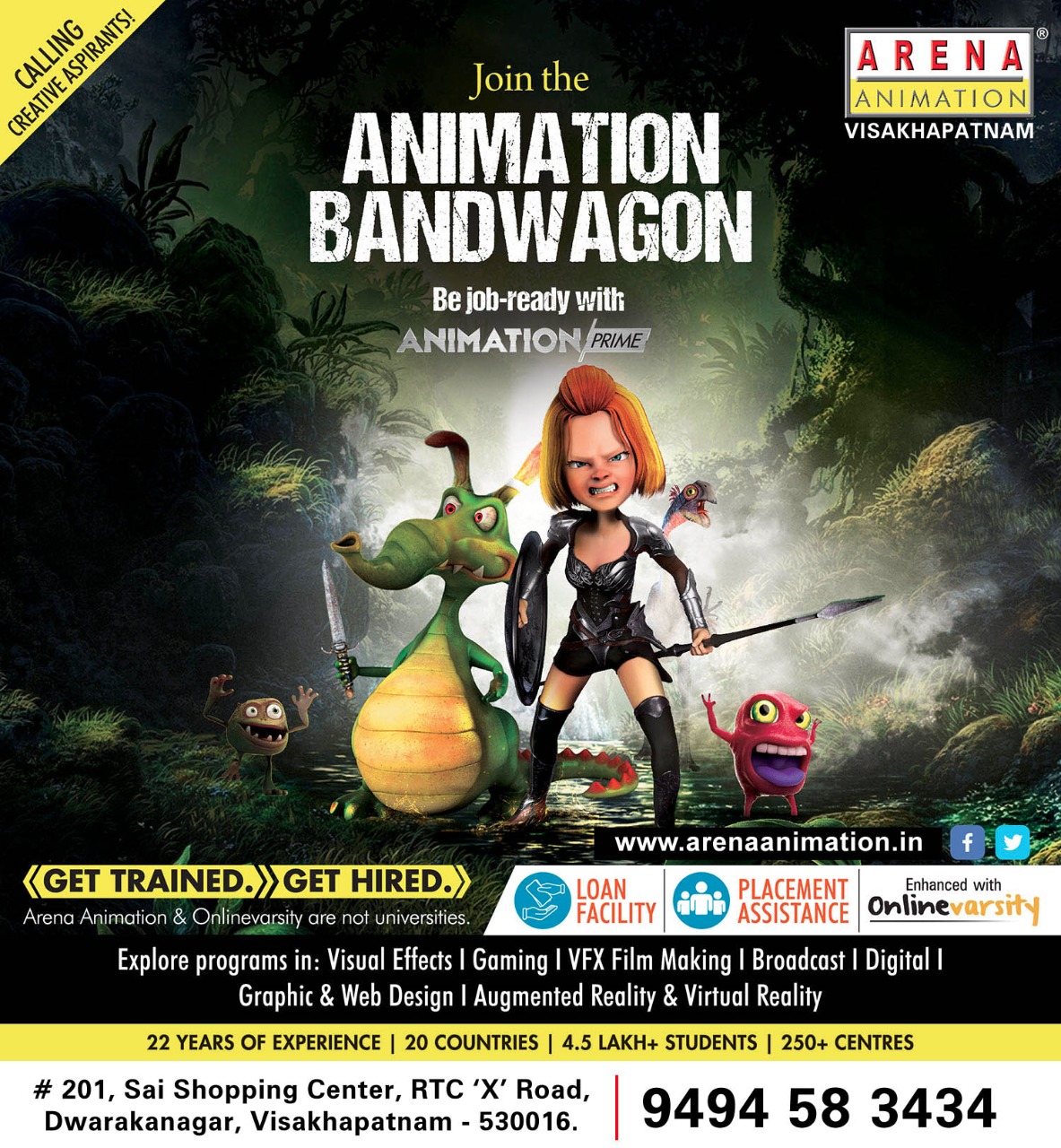 Arena Animation in Dwaraka Nagar, Visakhapatnam-530016 | Sulekha  Visakhapatnam
