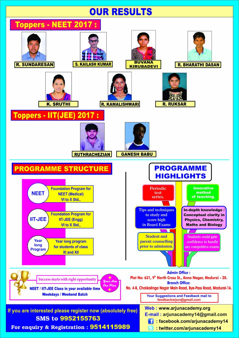 Arjun Academy Bypass Road Madurai Arjun Academy Bypass Road Madurai