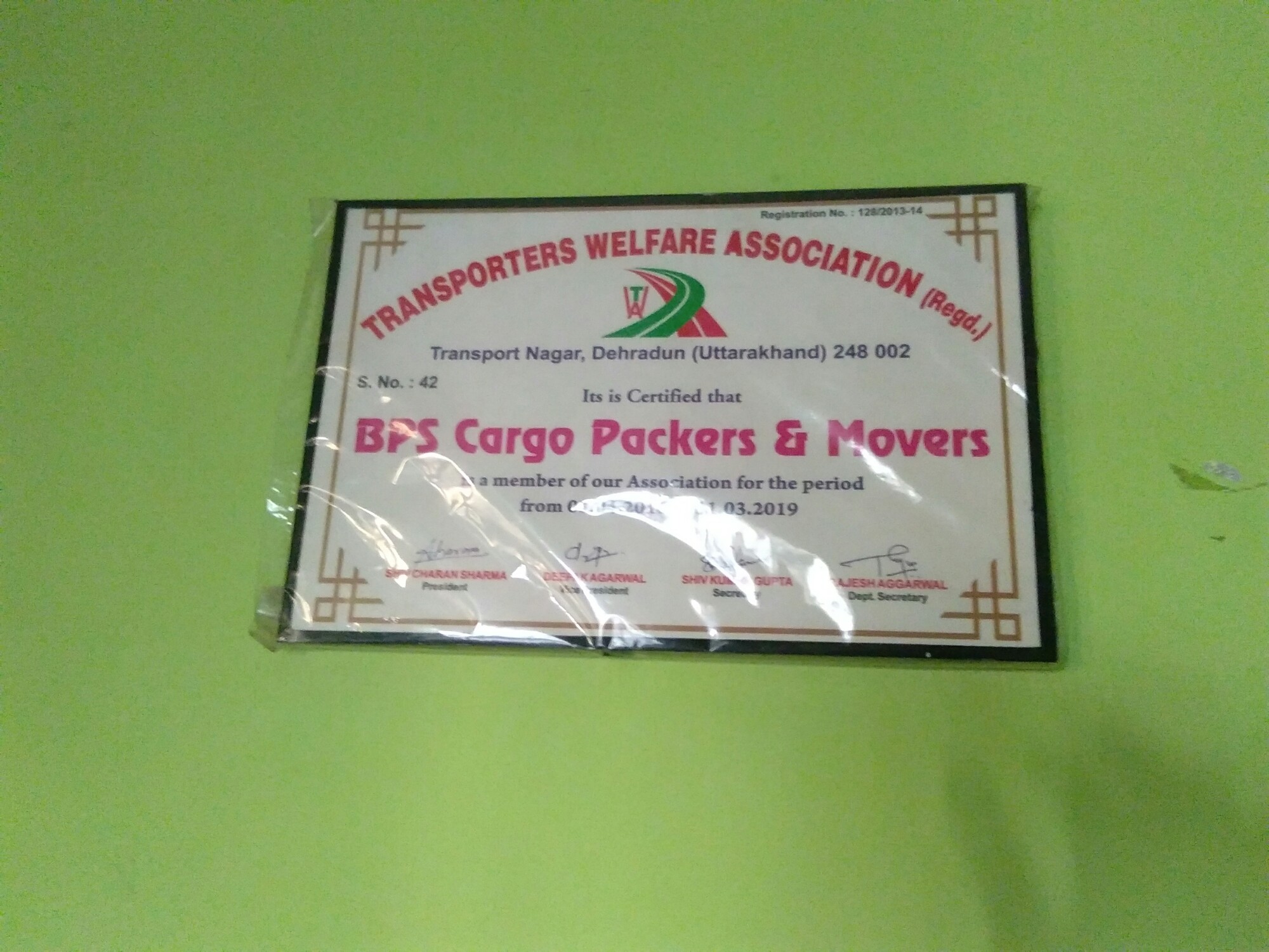 Moving Service - BPS Cargo Packers & Movers