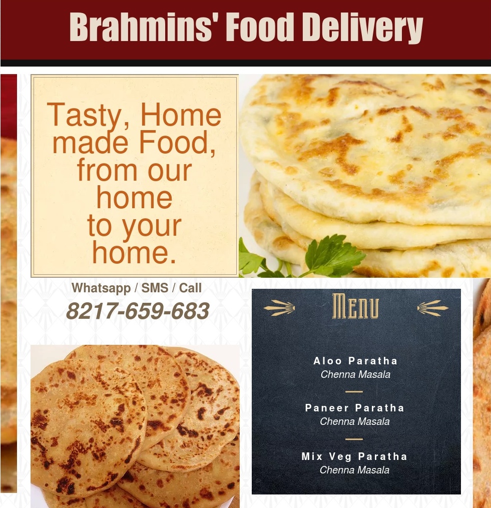 Catering Service - Brahmins Foodelivery