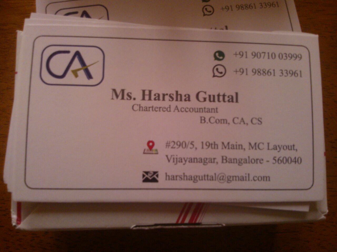 Chartered Accountant in Vijayanagar, Bangalore560040 Sulekha Bangalore