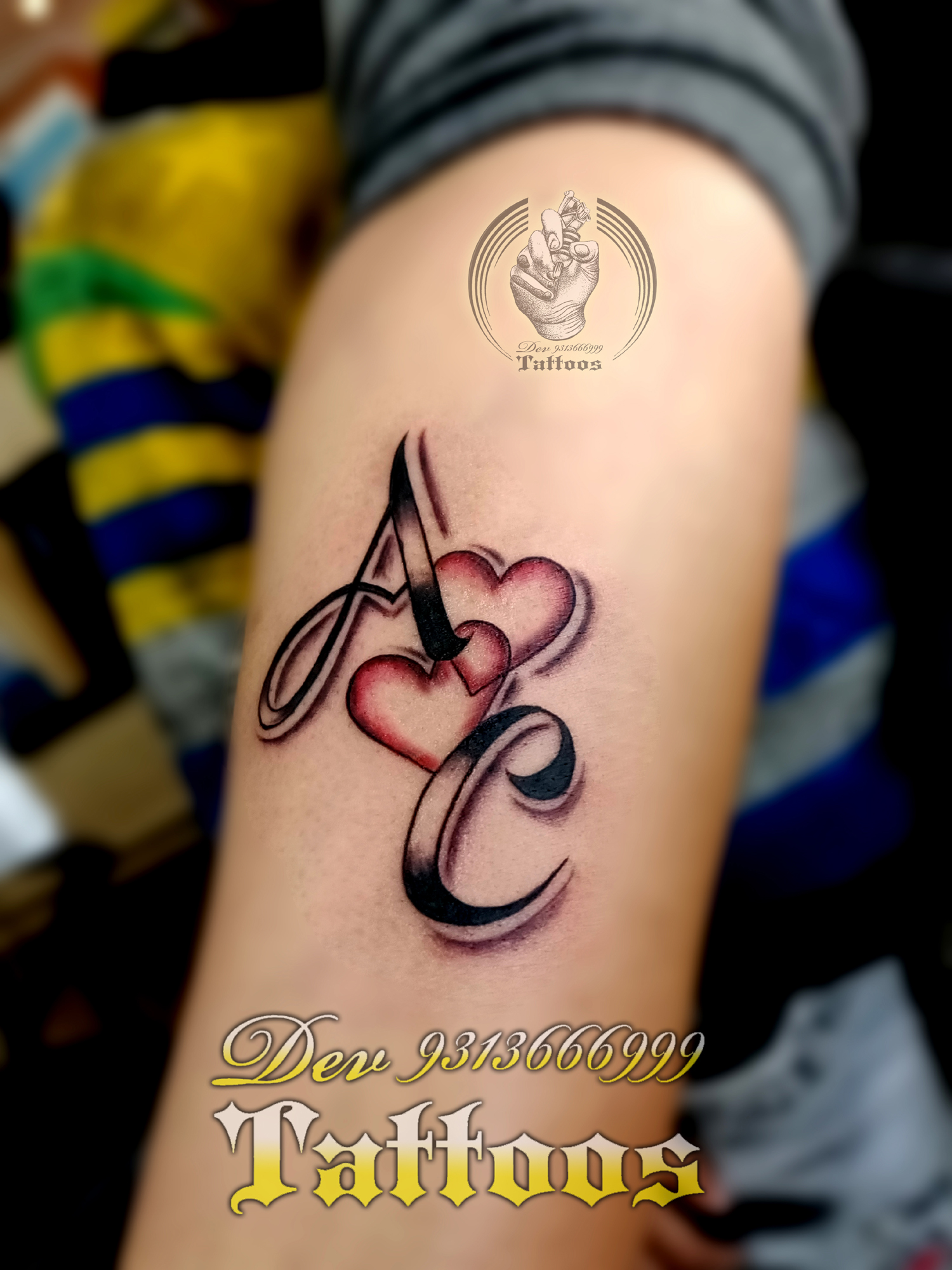 Searching name dev tattoos  Dev Tattoos  Tattoo Artist in New Delhi