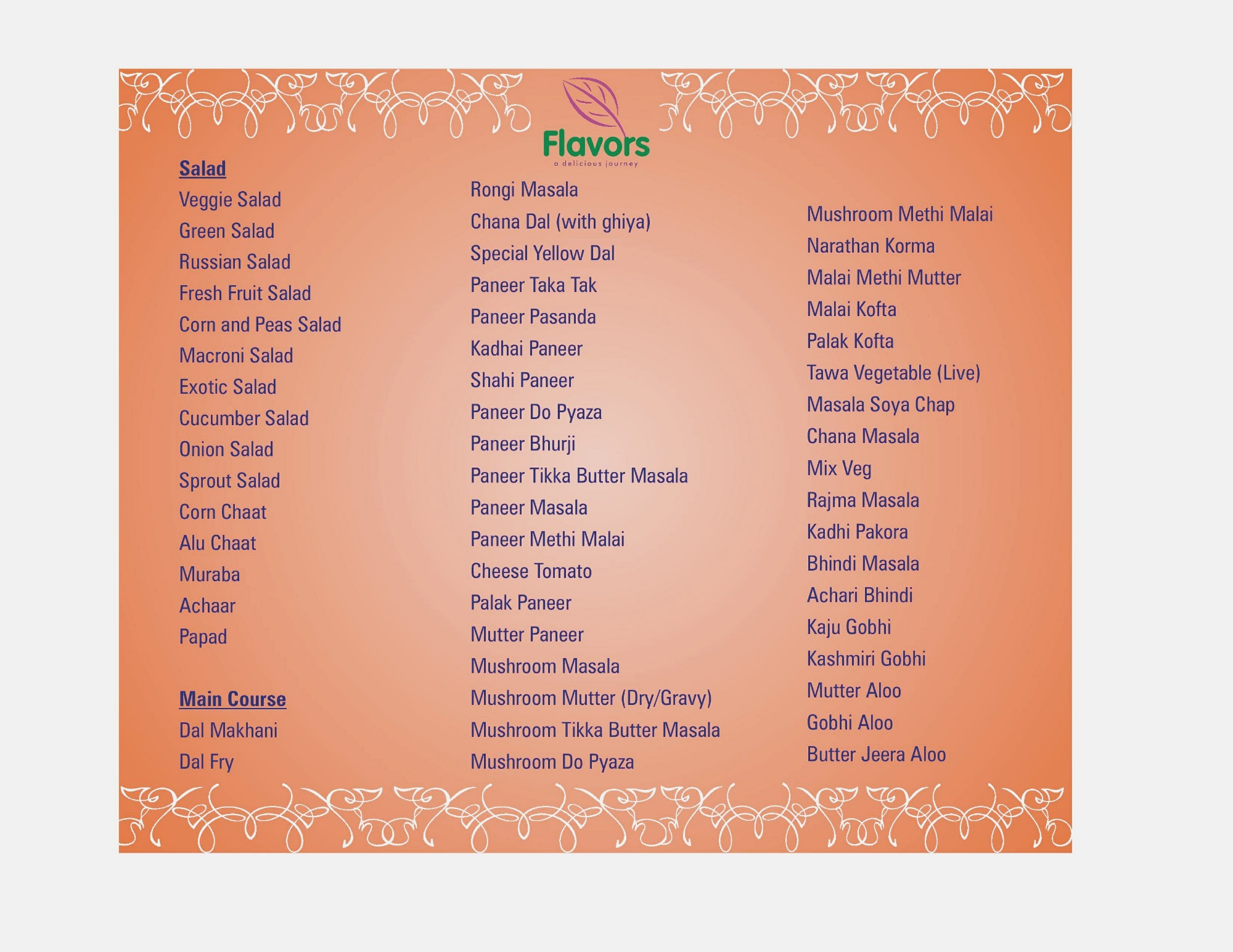 Catering Services in Sangrur - Flavors Catering And Event Management