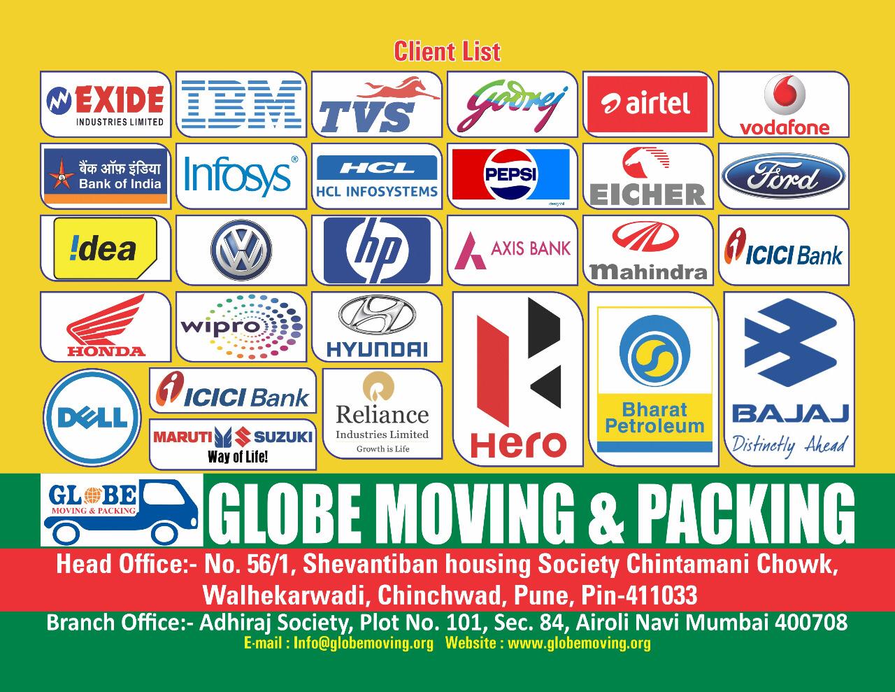Shifting Service - Globe Moving & Packing