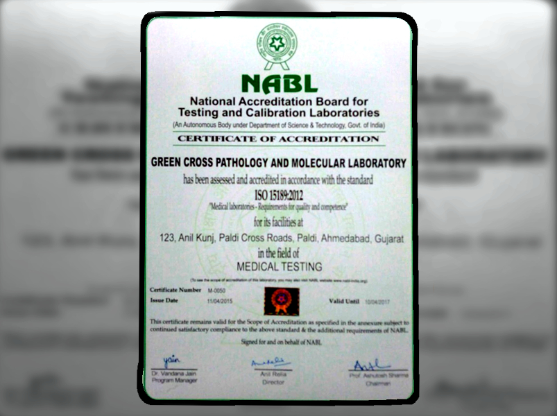 Green Cross Pathology Laboratory in Paldi, Ahmedabad380006 Sulekha