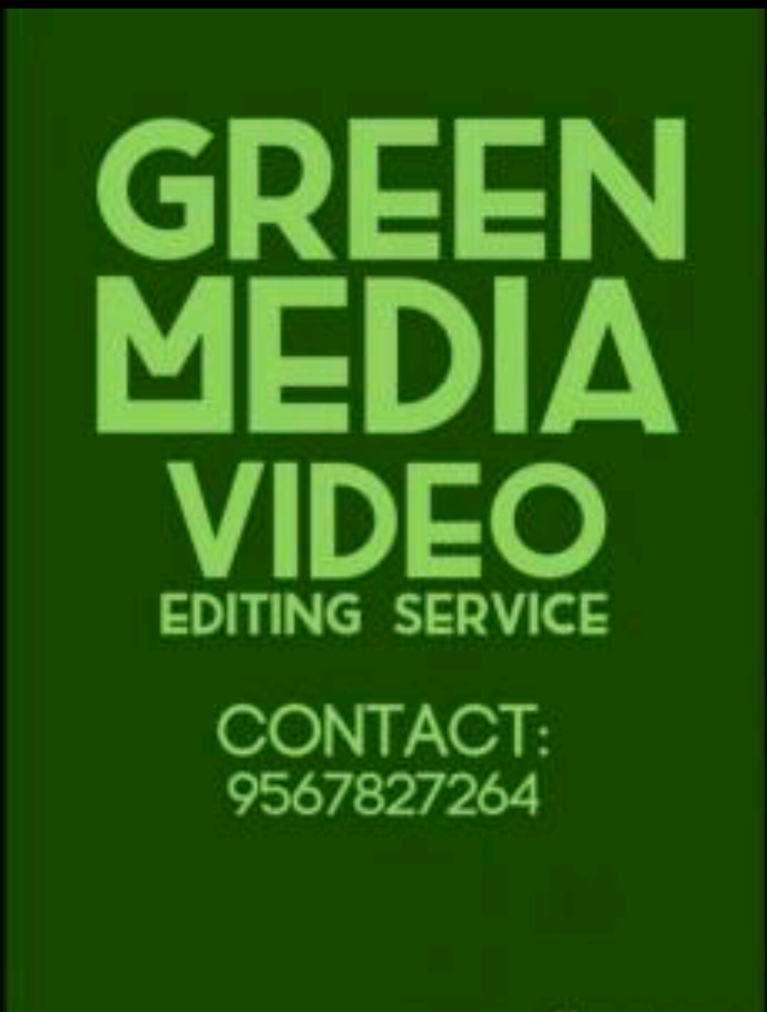 Green Media Video Editing Services in Ernakulam, Cochin682032