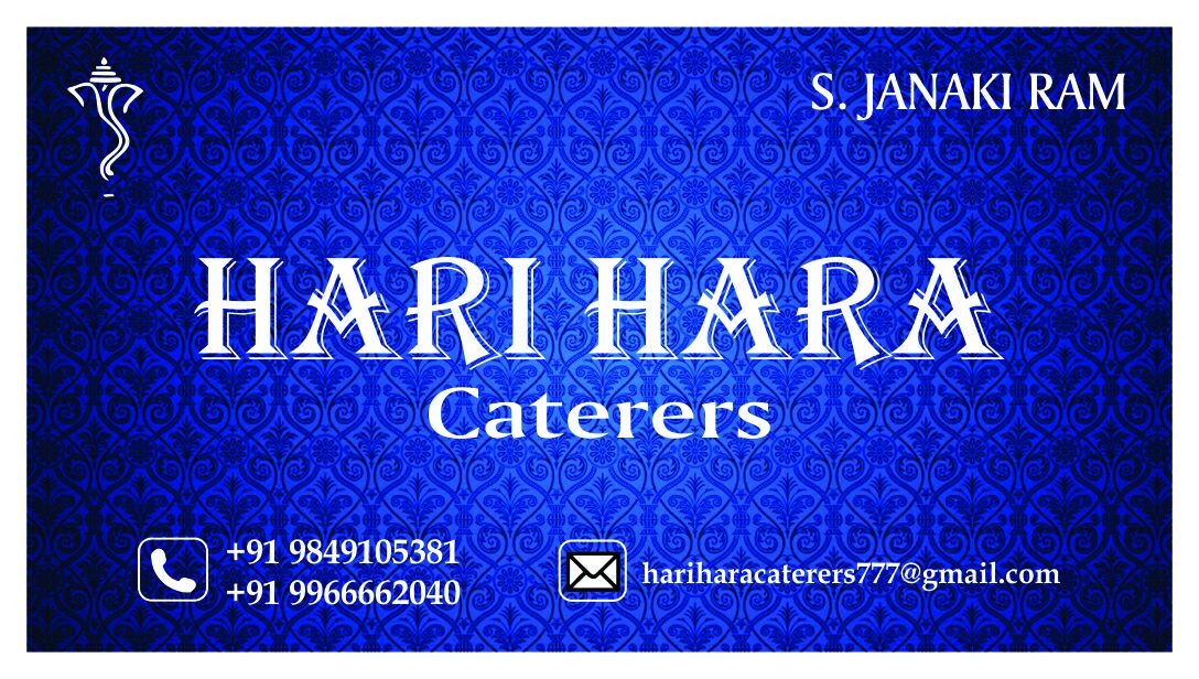 Catering Service - Hari Hara Caterers