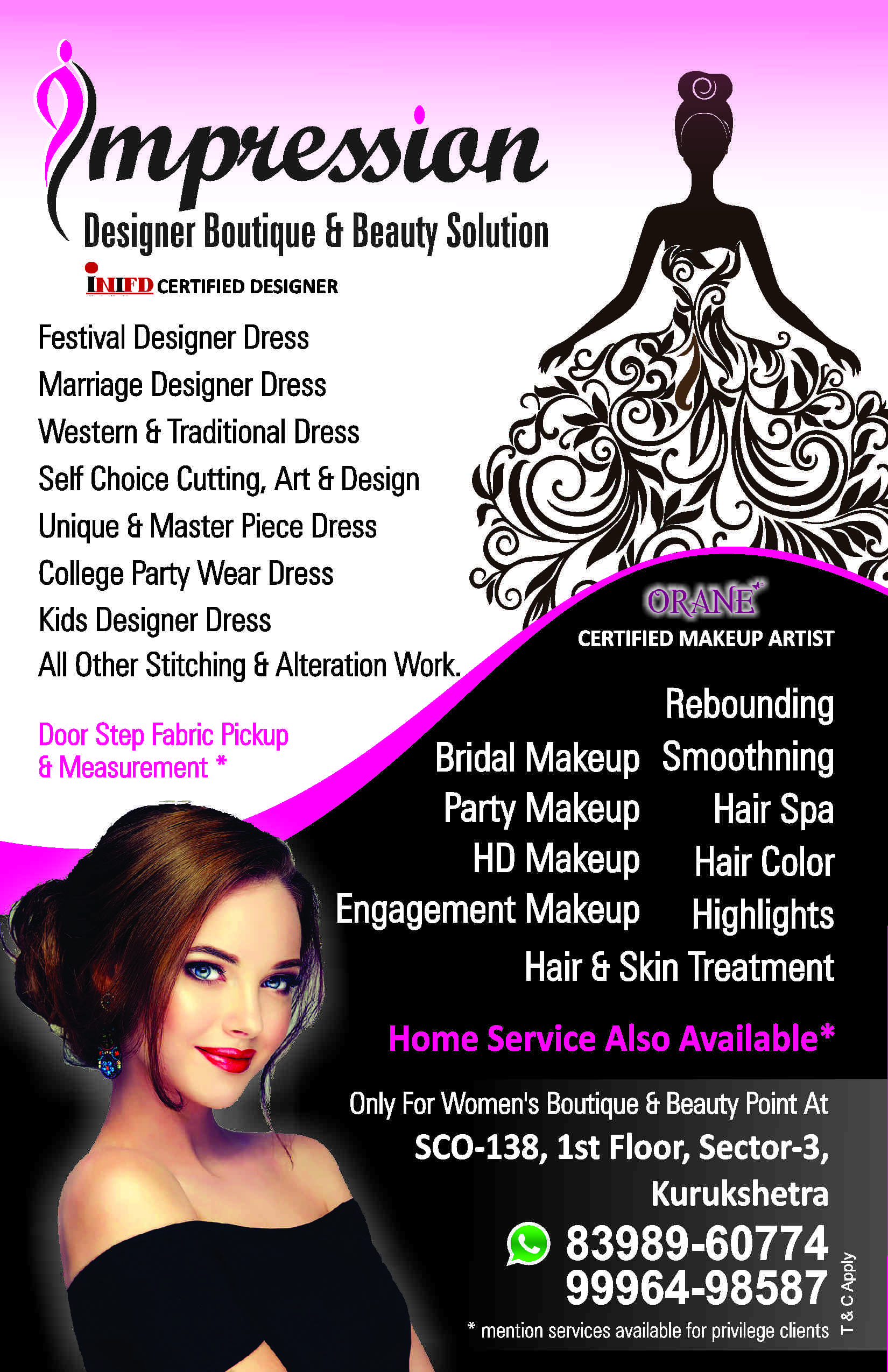Bridal Makeup Poster Design - Bios Pics