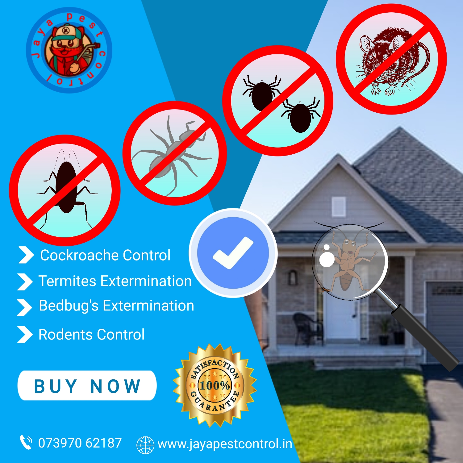 JAYA PEST CONTROL SERVICES  Ambattur Chennai