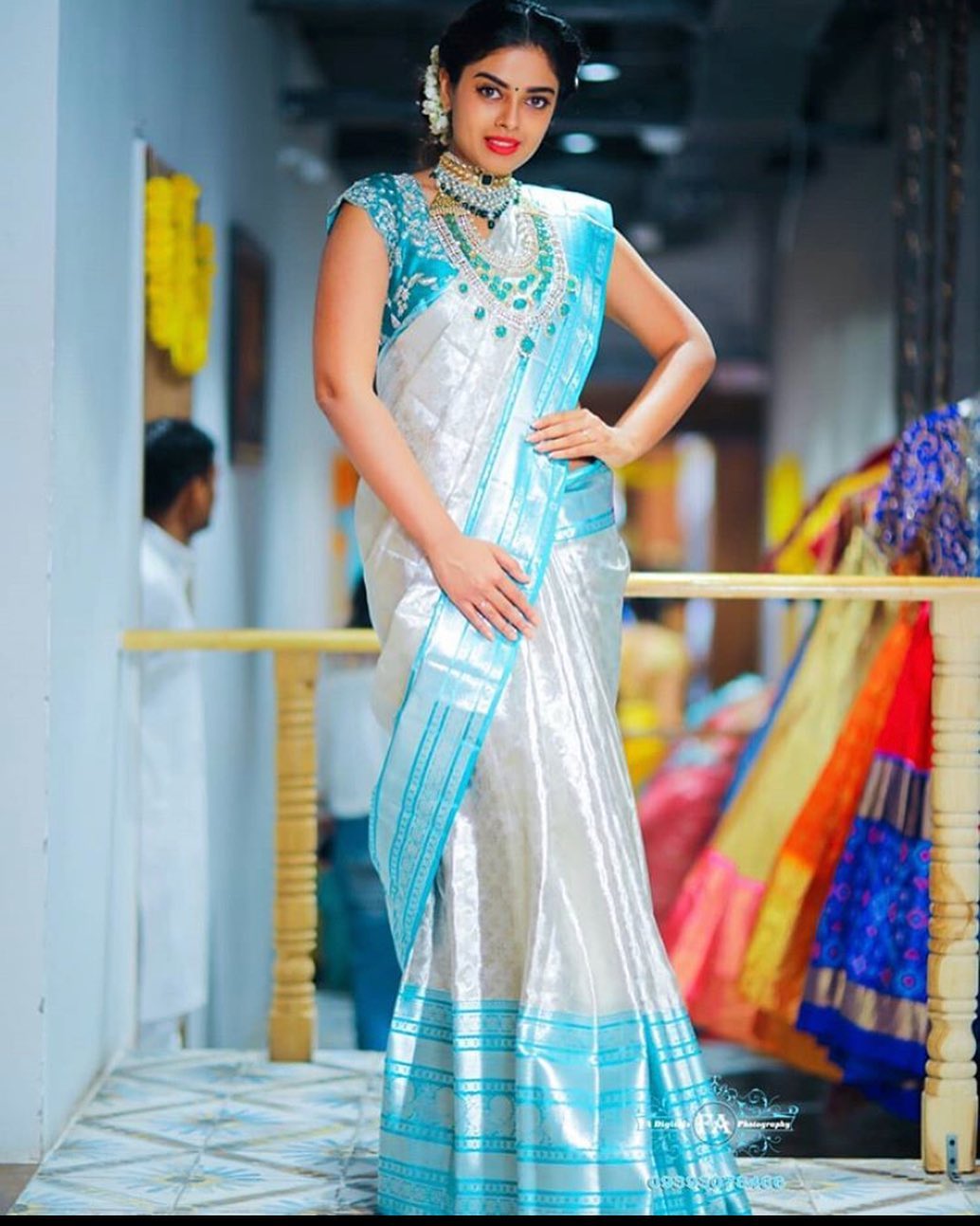 The Kanjeevaram are the most elegant and beautiful weaves Mugdha are glad  to be a part