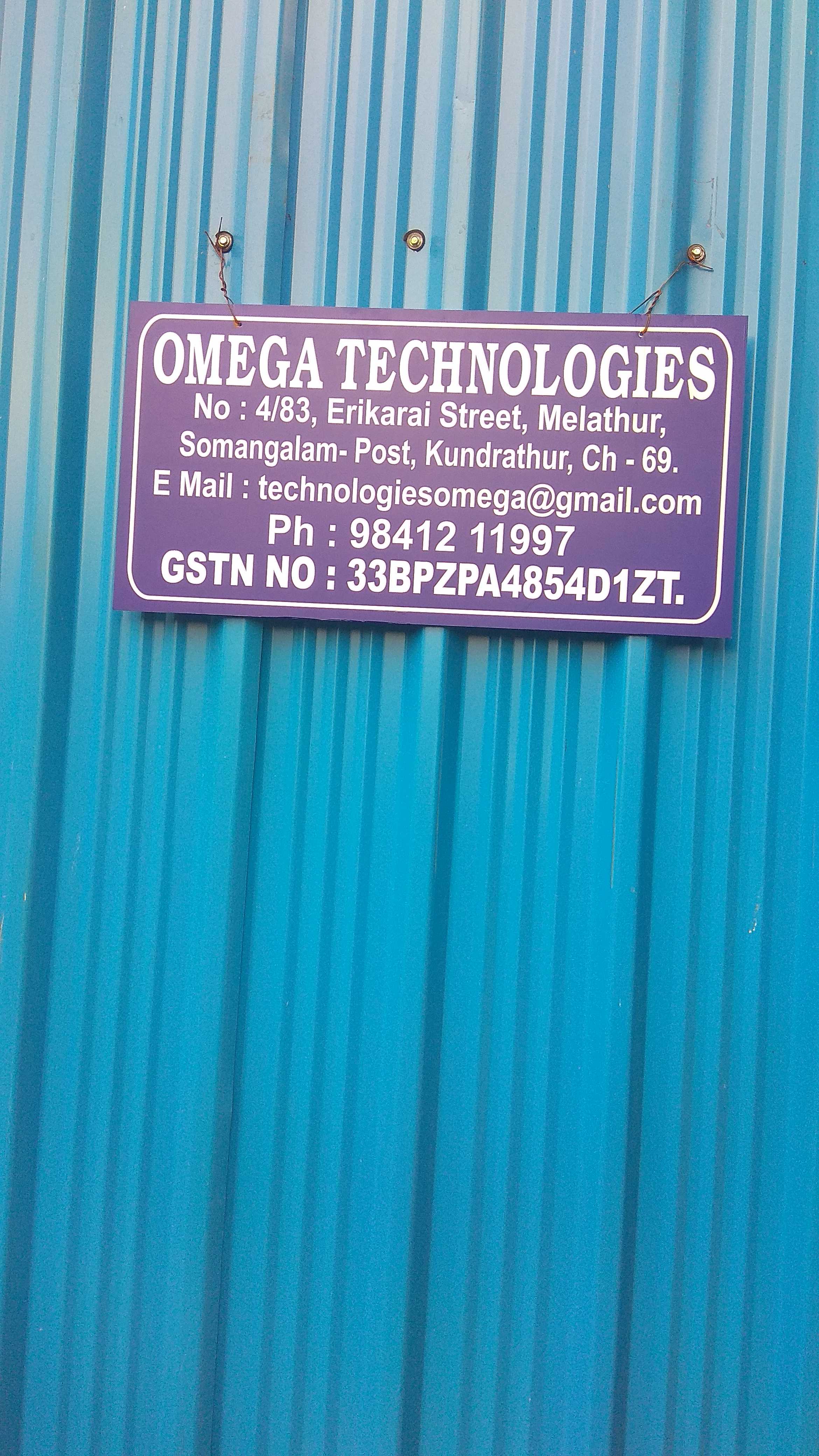 Omega Technologies in Kundrathur, Chennai600069 Sulekha Chennai