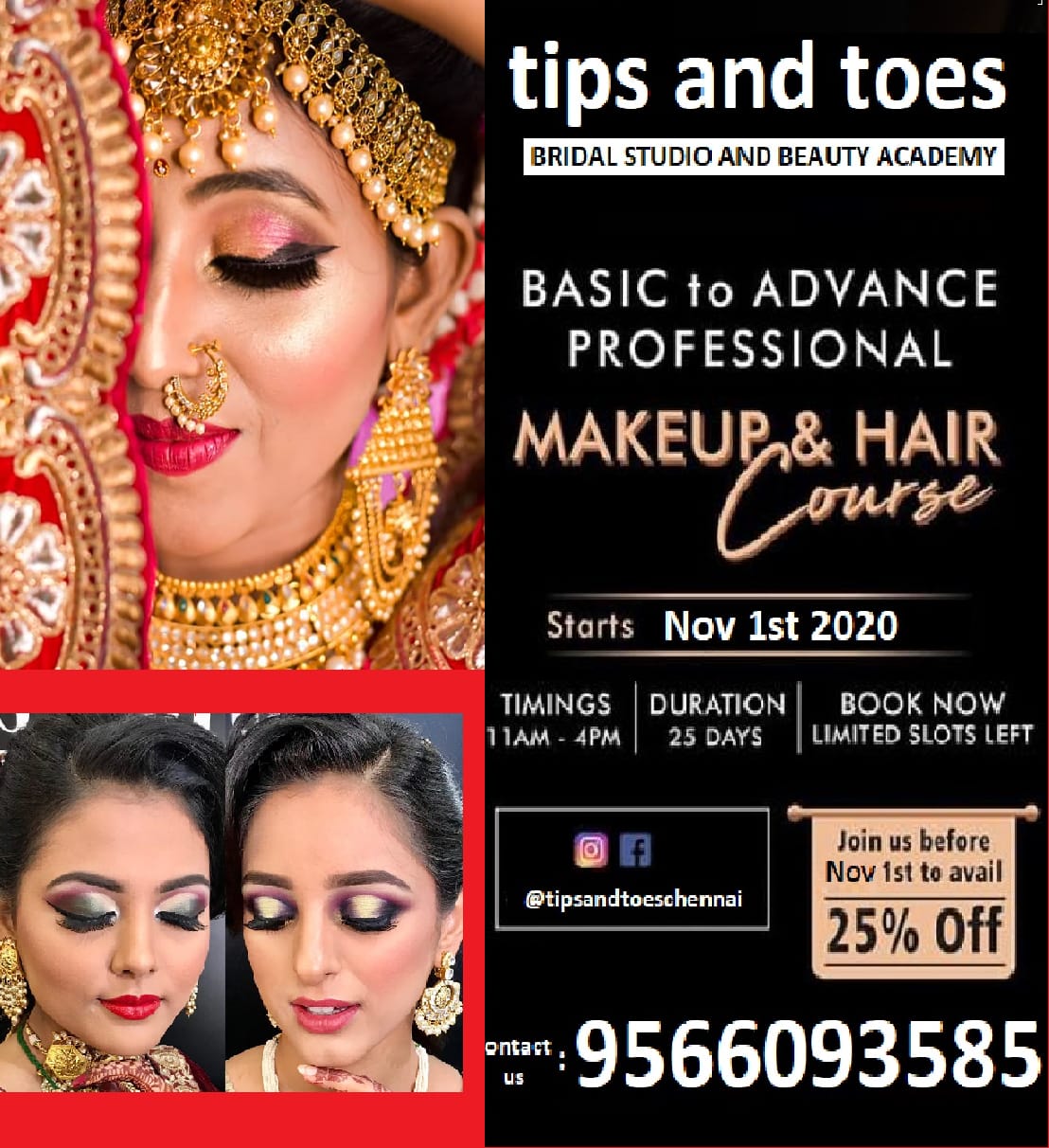 tips and toes beautician academy in Kolathur, Chennai-600099 | Sulekha ...