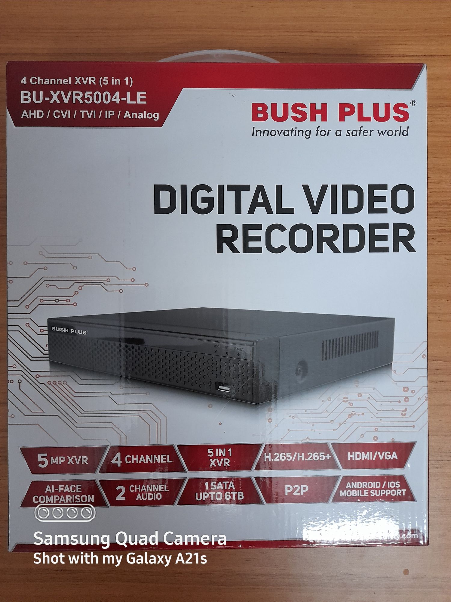 bush plus dvr 8 channel