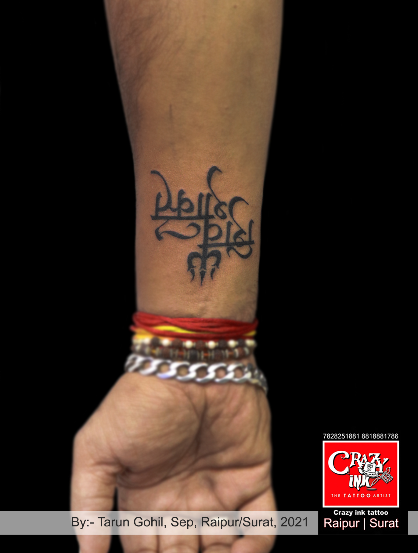 Updates  CRAZY INK TATTOO  BODY PIERCING in Raipur India