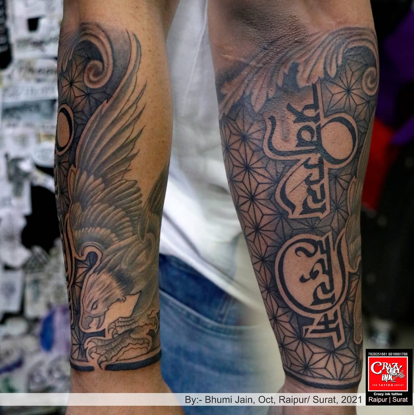 Crazy Ink Tattoo in Majura Gate Surat395001  Sulekha Surat