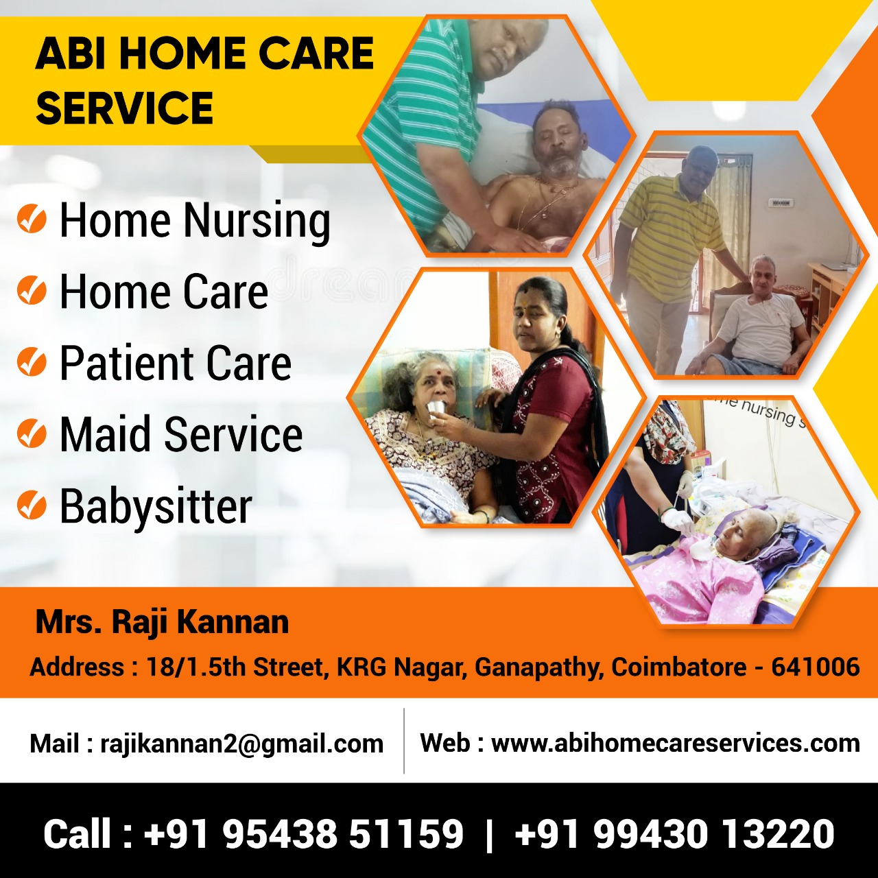 Abi Home Care Services In Ganapathy Coimbatore 641006 Sulekha Coimbatore