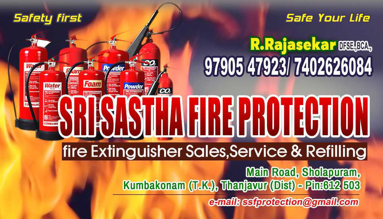 Sri Sastha Fire Protection in Cholapuram, Kumbakonam-612503 | Sulekha ...