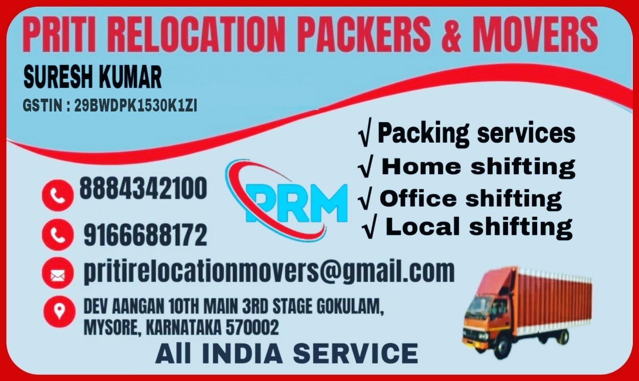 Relocation Service - Priti relocation packers and movers