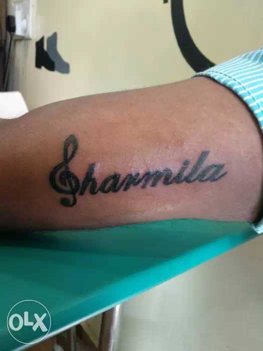 Details 79+ about sharmila name tattoo best .vn