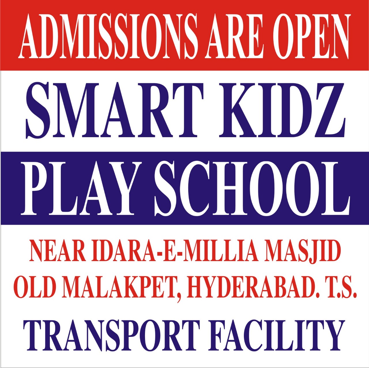 SMART KIDZ PLAY SCHOOL MALAKPET in Old Malakpet, Hyderabad500036