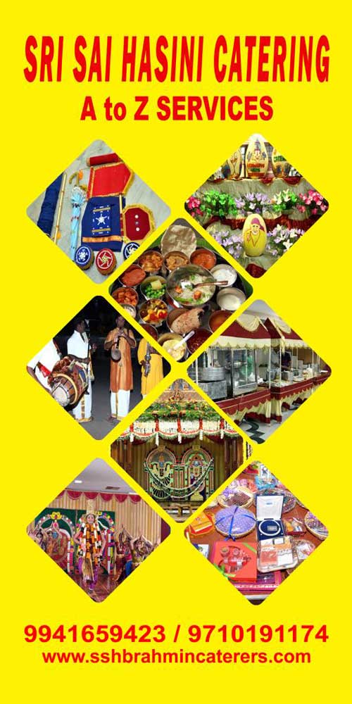 Caterers in Chennai - Sri Sai Hasini Catering Services